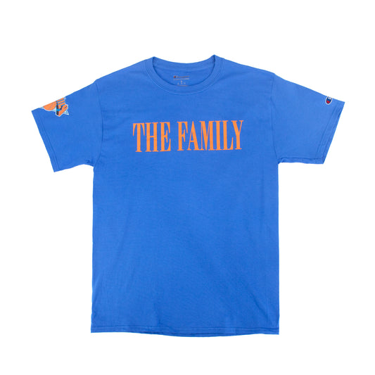 "The Family" Knickerbocker T-Shirt (Royal/Orange)